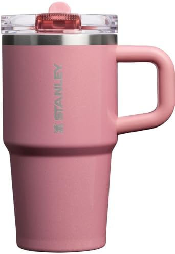 STANLEY Quencher ProTour Flip Straw Tumbler with Leakproof Lid   Built In Straw & Handle   Cupholder Compatible for Travel   Insulated Stainless Steel Cup   BPA Free