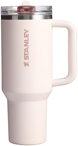 STANLEY Quencher ProTour Flip Straw Tumbler with Leakproof Lid   Built In Straw & Handle   Cupholder Compatible for Travel   Insulated Stainless Steel Cup   BPA Free