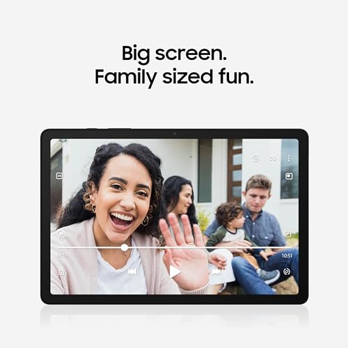 Samsung Galaxy Tab A9  Tablet 11  64GB Android Tablet  Big Screen  Quad Speakers  Upgraded Chipset  Multi Window Display  Slim  Light  Durable Design  US Version  2024  Graphite