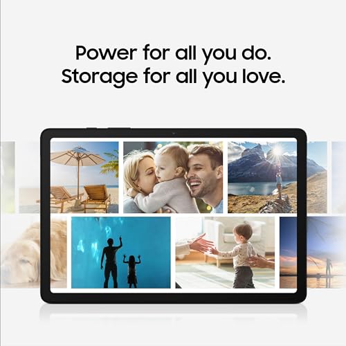 Samsung Galaxy Tab A9  Tablet 11  64GB Android Tablet  Big Screen  Quad Speakers  Upgraded Chipset  Multi Window Display  Slim  Light  Durable Design  US Version  2024  Graphite