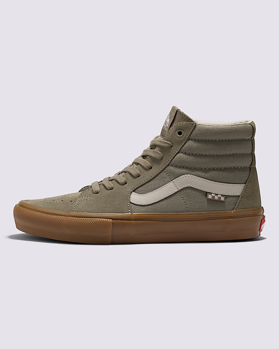 Skate Sk8-Hi Shoe Khaki / Gum