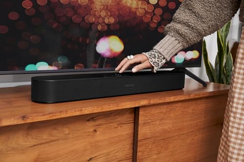 Sonos Beam Gen 2   Black   Soundbar with Dolby Atmos