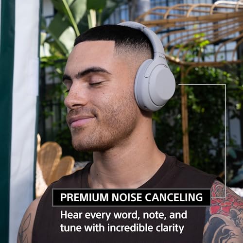 Sony WH 1000XM4 Wireless Premium Noise Canceling Overhead Headphones with Mic for Phone Call and Alexa Voice Control  Black WH1000XM4