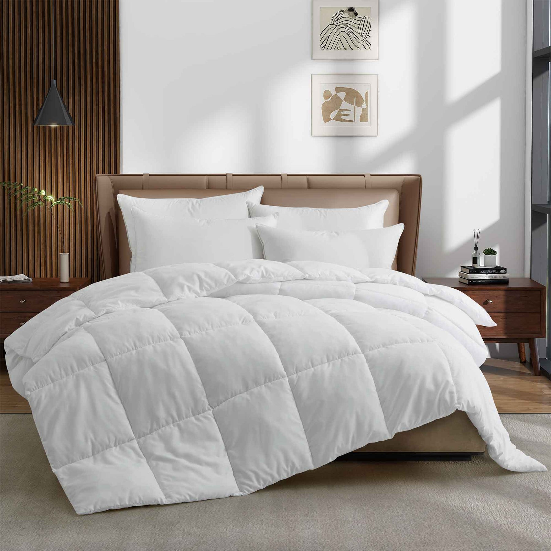 Summer Cooling Basic Lightweight Down Alternative Comforter