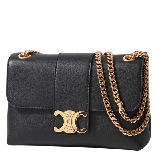 Supple Calfskin Victoire Medium Crossbody Bag