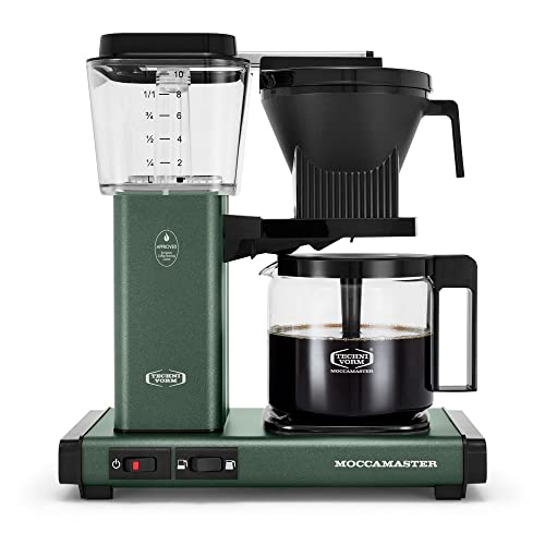Technivorm Moccamaster 53923 KBGV Select 10 Cup Coffee Maker  Juniper  40 ounce  10 Cup  1 25L