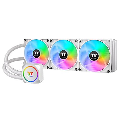 Thermaltake TH360 V2 Ultra ARGB Sync/AlO Liquid Cooler/ARGB Fan 120   3/PWM 500 1500rpm/Water Block 2 1 LCD/Black  CL W384 PL12SW A
