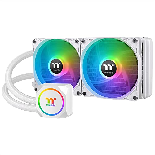 Thermaltake TH360 V2 Ultra ARGB Sync/AlO Liquid Cooler/ARGB Fan 120   3/PWM 500 1500rpm/Water Block 2 1 LCD/Black  CL W384 PL12SW A