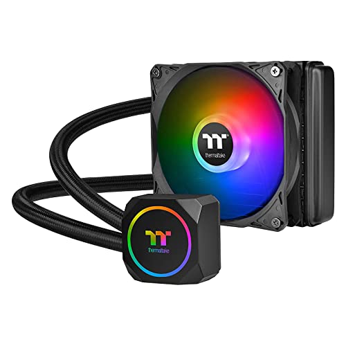 Thermaltake TH360 V2 Ultra ARGB Sync/AlO Liquid Cooler/ARGB Fan 120   3/PWM 500 1500rpm/Water Block 2 1 LCD/Black  CL W384 PL12SW A