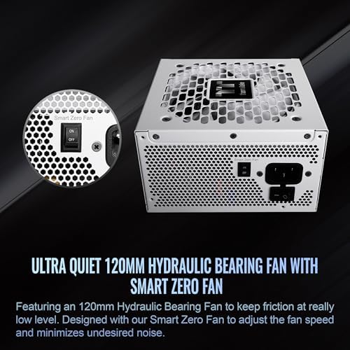 Thermaltake Toughpower GT 850W ATX 3 1 Standard Power Supply; 80 Plus Gold Efficiency; Smart Zero Fan; Native 450W PCIe 5 1 Connector; PS TPT 0850FNFAGU 3; 5 Year Warranty