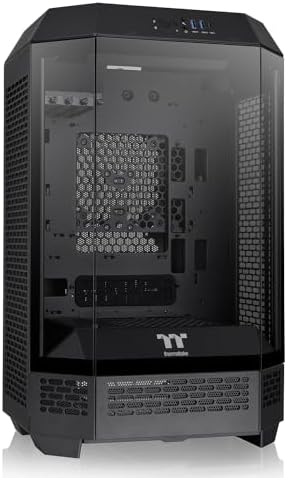 Thermaltake Tower 300 Bumblebee Micro ATX Case; 2x140mm CT Fan Included; Support Up to 420mm Radiator; Optional Chassis Stand Kit Allows Horizontal Display; CA 1Y4 00S4WN 00; 3 Year Warranty