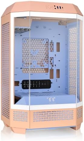 Thermaltake Tower 300 Bumblebee Micro ATX Case; 2x140mm CT Fan Included; Support Up to 420mm Radiator; Optional Chassis Stand Kit Allows Horizontal Display; CA 1Y4 00S4WN 00; 3 Year Warranty