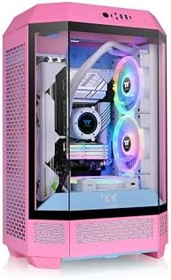 Thermaltake Tower 300 Bumblebee Micro ATX Case; 2x140mm CT Fan Included; Support Up to 420mm Radiator; Optional Chassis Stand Kit Allows Horizontal Display; CA 1Y4 00S4WN 00; 3 Year Warranty