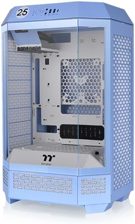 Thermaltake Tower 300 Bumblebee Micro ATX Case; 2x140mm CT Fan Included; Support Up to 420mm Radiator; Optional Chassis Stand Kit Allows Horizontal Display; CA 1Y4 00S4WN 00; 3 Year Warranty
