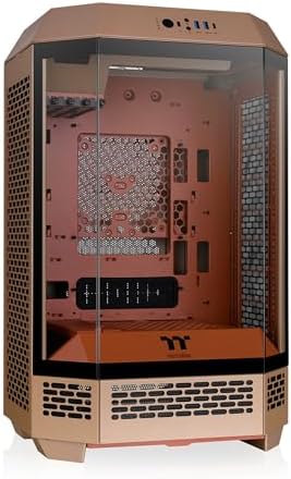 Thermaltake Tower 300 Black Micro ATX Case; 2x140mm CT Fan Included; Support Up to 420mm Radiator; Optional Chassis Stand Kit Allows Horizontal Display; CA 1Y4 00S1WN AZ; 3 Year Warranty