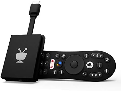 TiVo Stream 4K   Every Streaming App and Live TV on One Screen   4K UHD  Dolby Vision HDR and Dolby Atmos Sound   Powered by Android TV   Plug In Smart TV  One size