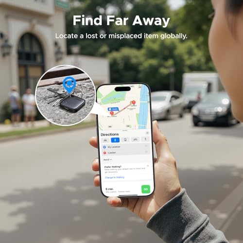 UGREEN FineTrack  iOS Only  Air Tracker Tags 4 Pack  2 Year Replaceable Battery Bluetooth Tracker Compatible with Apple Find My  Item Finder Smart Tag for Keys  Luggage  Wallet    Apple MFi Certified 