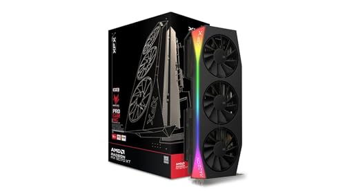 XFX Mercury AMD Radeon RX 9070 XT OC Gaming Edition with RGB 16GB GDDR6 HDMI 3xDP  AMD RDNA 4 RX 97TRGBBB9