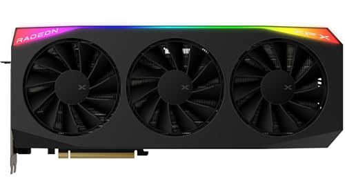 XFX Mercury AMD Radeon RX 9070 XT OC Gaming Edition with RGB 16GB GDDR6 HDMI 3xDP  AMD RDNA 4 RX 97TRGBBB9