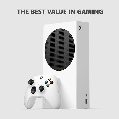 Xbox Series S   All Digital Gaming Console   1TB SSD   Includes Wireless Controller   120FPS   Robot White
