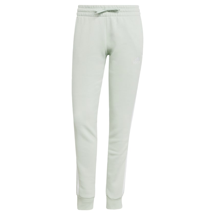 adidas women Essentials 3 Stripes Fleece Pants