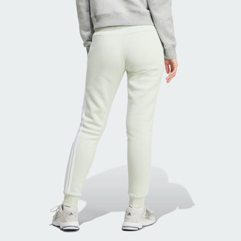adidas women Essentials 3 Stripes Fleece Pants
