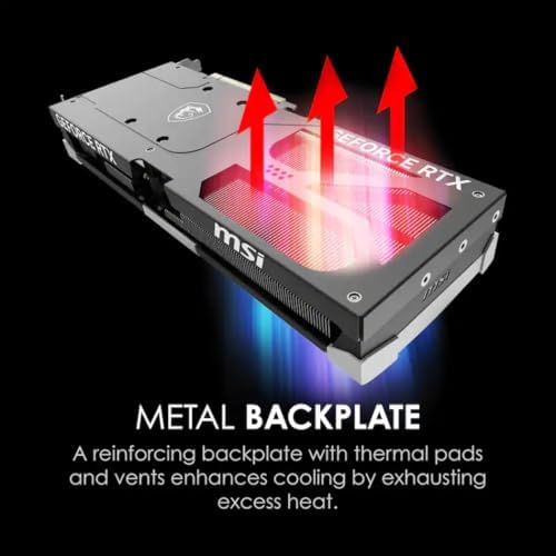 msi GeForce RTX 5070 Ti Ventus 3X OC Graphics Card  16GB GDDR7  1406 AI Tops  DLSS 4  AI Content Creation  LLM Inference  PCIe 5 0  256 bit  28 Gbps  DP 2 1b x3  HDMI 2 1b  with GPU Holder