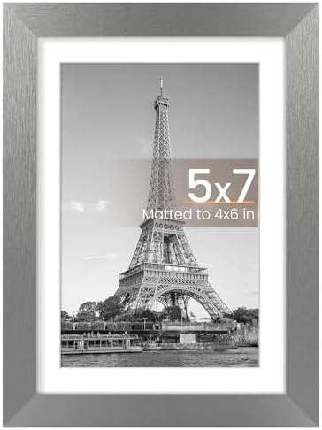 upsimples 11x14 Picture Frame  Display Pictures 8x10 with Mat or 11x14 Without Mat  Wall Hanging Photo Frame  Black  1 Pack