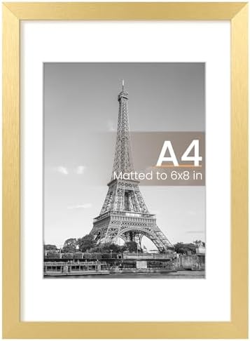 upsimples 11x14 Picture Frame  Display Pictures 8x10 with Mat or 11x14 Without Mat  Wall Hanging Photo Frame  Black  1 Pack