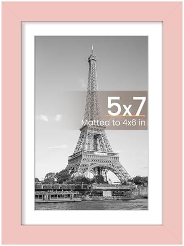 upsimples 11x14 Picture Frame  Display Pictures 8x10 with Mat or 11x14 Without Mat  Wall Hanging Photo Frame  Black  1 Pack