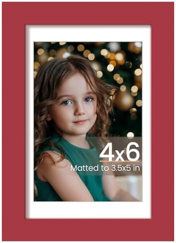 upsimples 11x14 Picture Frame  Display Pictures 8x10 with Mat or 11x14 Without Mat  Wall Hanging Photo Frame  Black  1 Pack