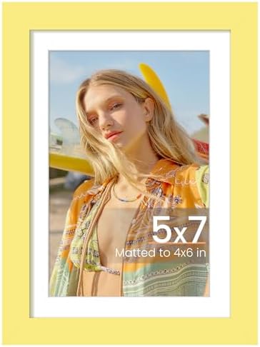 upsimples 11x14 Picture Frame  Display Pictures 8x10 with Mat or 11x14 Without Mat  Wall Hanging Photo Frame  Black  1 Pack