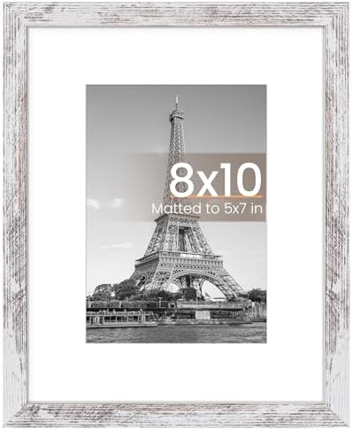 upsimples 11x14 Picture Frame  Display Pictures 8x10 with Mat or 11x14 Without Mat  Wall Hanging Photo Frame  Black  1 Pack