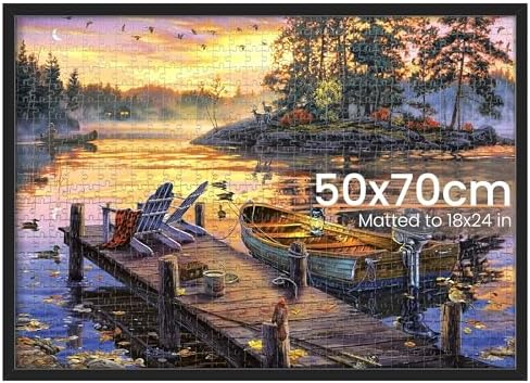 upsimples 11x14 Picture Frame  Display Pictures 8x10 with Mat or 11x14 Without Mat  Wall Hanging Photo Frame  Black  1 Pack