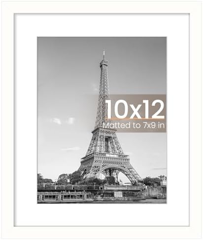 upsimples 11x14 Picture Frame  Display Pictures 8x10 with Mat or 11x14 Without Mat  Wall Hanging Photo Frame  Black  1 Pack