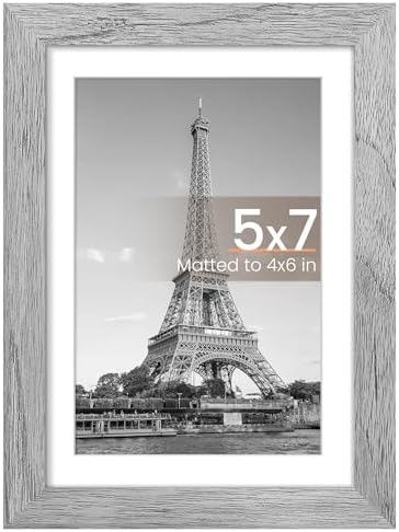 upsimples 11x14 Picture Frame  Display Pictures 8x10 with Mat or 11x14 Without Mat  Wall Hanging Photo Frame  Black  1 Pack