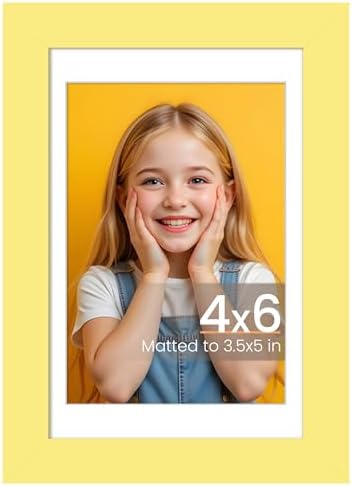 upsimples 11x14 Picture Frame  Display Pictures 8x10 with Mat or 11x14 Without Mat  Wall Hanging Photo Frame  Black  1 Pack