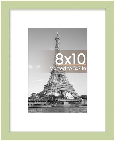 upsimples 11x14 Picture Frame  Display Pictures 8x10 with Mat or 11x14 Without Mat  Wall Hanging Photo Frame  Black  1 Pack