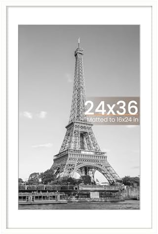 upsimples 11x14 Picture Frame  Display Pictures 8x10 with Mat or 11x14 Without Mat  Wall Hanging Photo Frame  Black  1 Pack