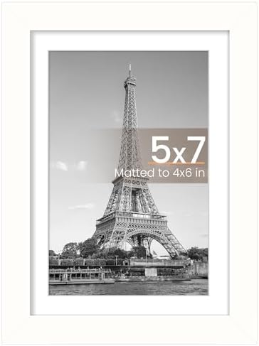 upsimples 11x14 Picture Frame  Display Pictures 8x10 with Mat or 11x14 Without Mat  Wall Hanging Photo Frame  Black  1 Pack