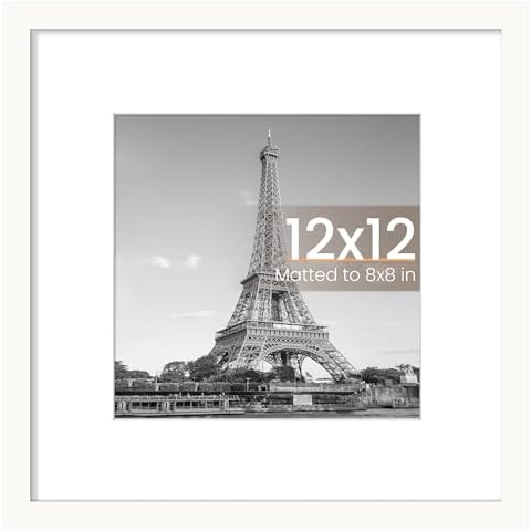 upsimples 11x14 Picture Frame  Display Pictures 8x10 with Mat or 11x14 Without Mat  Wall Hanging Photo Frame  Black  1 Pack