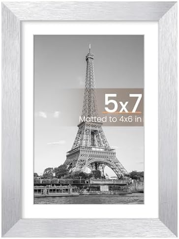 upsimples 11x14 Picture Frame  Display Pictures 8x10 with Mat or 11x14 Without Mat  Wall Hanging Photo Frame  Black  1 Pack